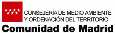 Consejería de Medio Ambiente y Ordenación del Territorio. Comunidad de Madrid