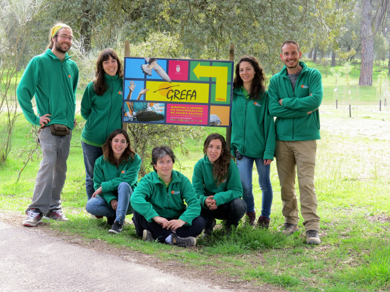 Equipo de educación de GREFA