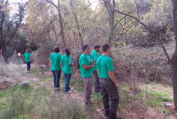 Voluntarios de GREFA