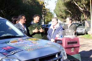 Presentación del equipo de rescate y recogida de Fauna salvaje