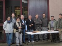 Recibimiento de la águilas, con un pequeño almuerzo y vino matinal en Viñas Mortitx