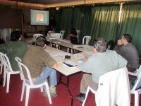 A la II Reunión Técnica celebrada en las instalaciones de Natura Parc, asistieron técnicos del Govern Balear, Universidad de Barcelona, de la Sierra Tramuntana, de la Fundación Natura Parc y de GREFA.
