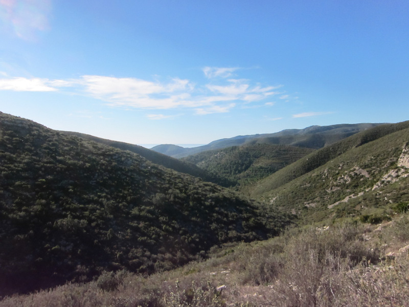 Sierra de Irta en Castellon.