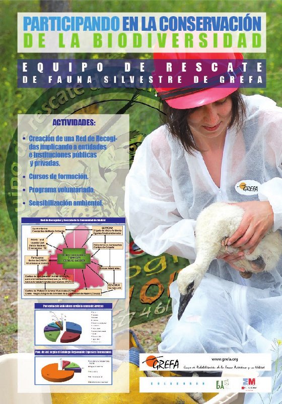 Equipo de rescate de GREFA