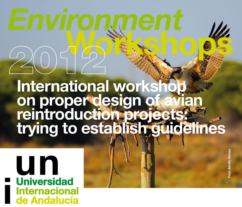 INTERNATIONAL WORKSHOP ON PROPER DESING OF AVIAN REINTRODUCTION PROJECTS