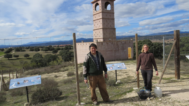 Una foto antes de marcharnos del primillar