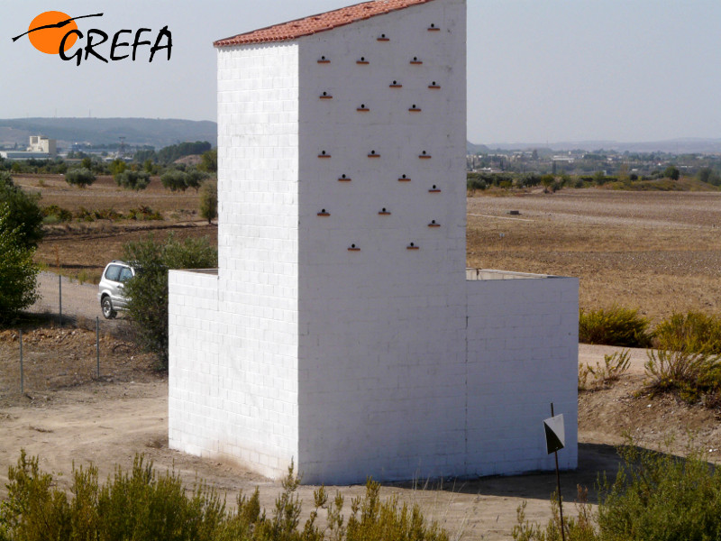 Aspecto del primillar recién construido en Arganda del Rey.