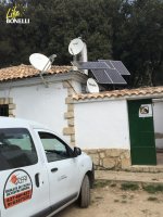 Detalle del sistema de comunicación y alimentación eléctrica en el centro "Guadalentín".