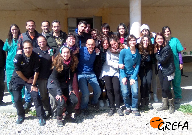 Alumnos y parte de los profesores del curso