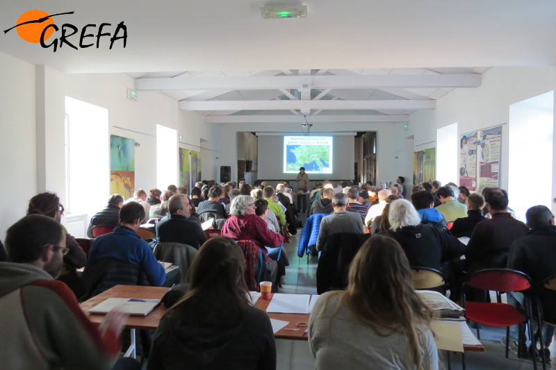 Asistentes a las jornadas de Ardèche.