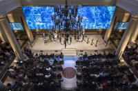 Un vistazo a los asistentes a la ceremonia de entrega del premio.