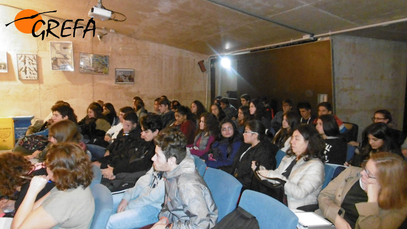 Así se llenó de estudiantes la primera edición de las jornadas.