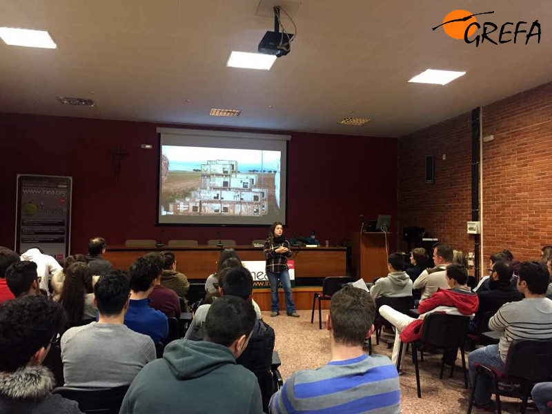 Charla convocada por GREFA como complemento a la exposición sobre control biológico del topillo.