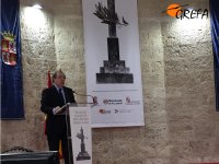 El Presidente de la Junta de Castilla y León, Juan Vicente Herrera, presenta a Federico Mayor Zaragoza, premiado como “I Comunero de la Paz”. 