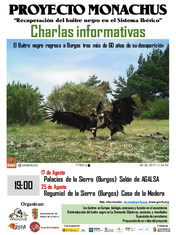 Charlas informativas Proyecto Monachus