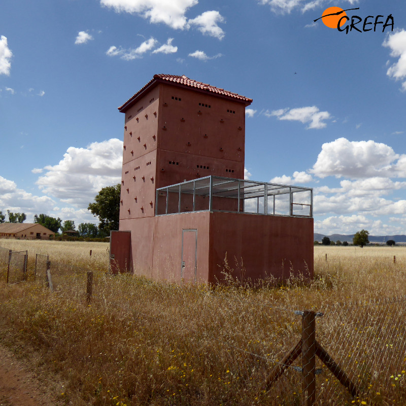 Panorámica del primillar de Cabañeros, construido por el Mapama y Tragsatec en el año 2016 