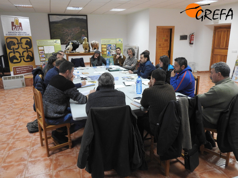 Un momento de la jornada sobre ganadería y conservación celebrada en Huerta de Arriba (Burgos).