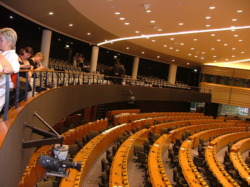 Panorámica del Parlamento Europeo, en Bruselas. Foto: Alina Zienowicz / Wikicommons.
