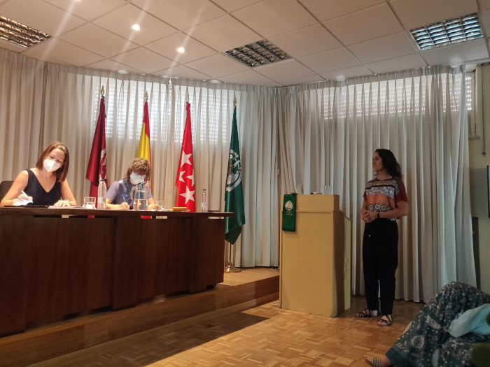 Aída Mencía realizó la defensa de su tesis en la Facultad de Veterinaria de la UCM.