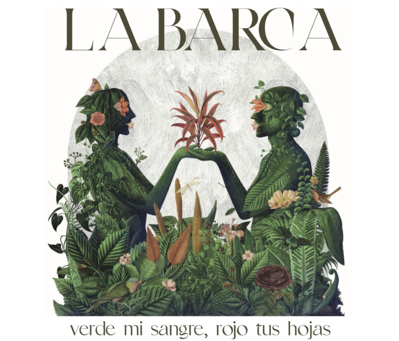 Portada del disco 'Verde mi sangre, rojo tus hojas', de La Barca.