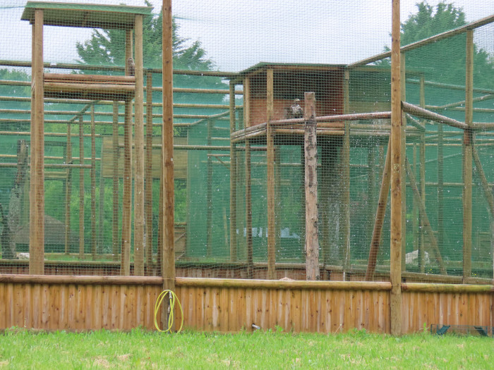 Instalación del centro francés de Les Aigles du Leman ocupada por "Asturias", a la que se puede ver en el centro de la imagen.