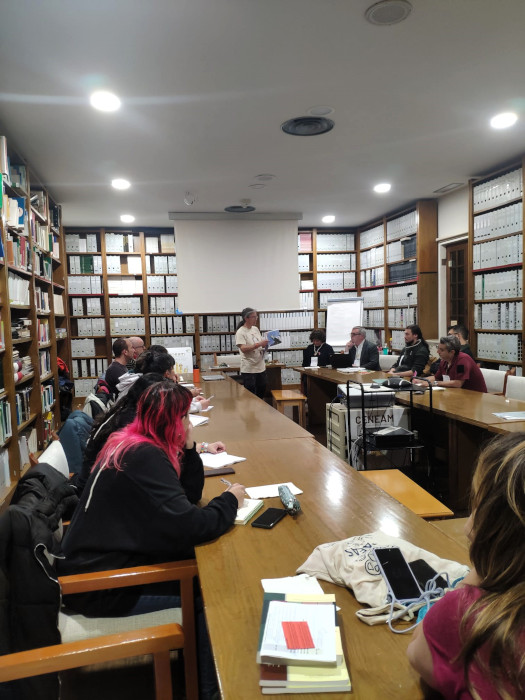 Charla realizada por el Equipo de Educación Ambiental de GREFA sobre el galápago europeo durante las V Jornadas de Educación Ambiental.