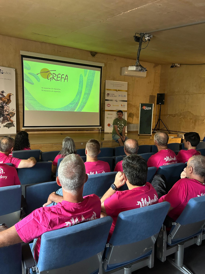 Charla informativa sobre la labor de conservación de GREFA.