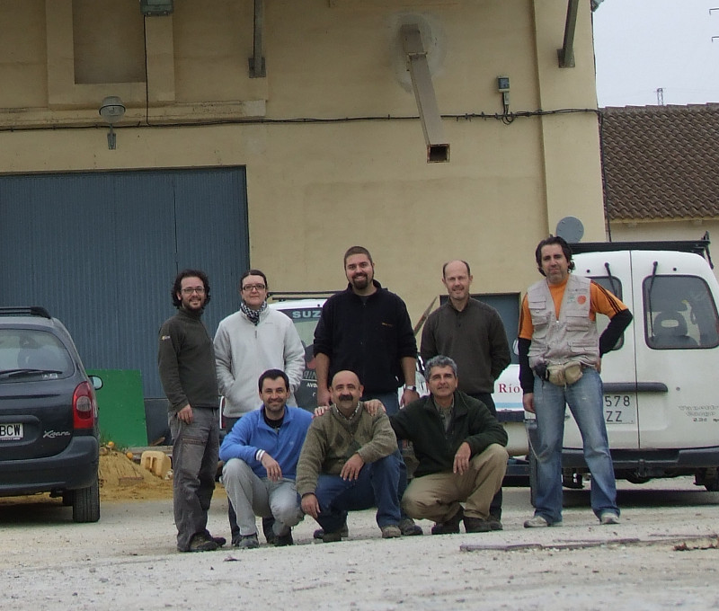 uipo de trabajo en la provincia de Córdoba (GREFA, Mechinal y SEO/Baena)