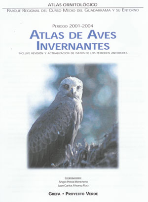 ATLAS ORNITOLÓGICO DEL PARQUE REGIONAL DEL CURSO MEDIO DEL RÍO GUADARRAMA Y SU ENTORNO. AVES INVERNANTES